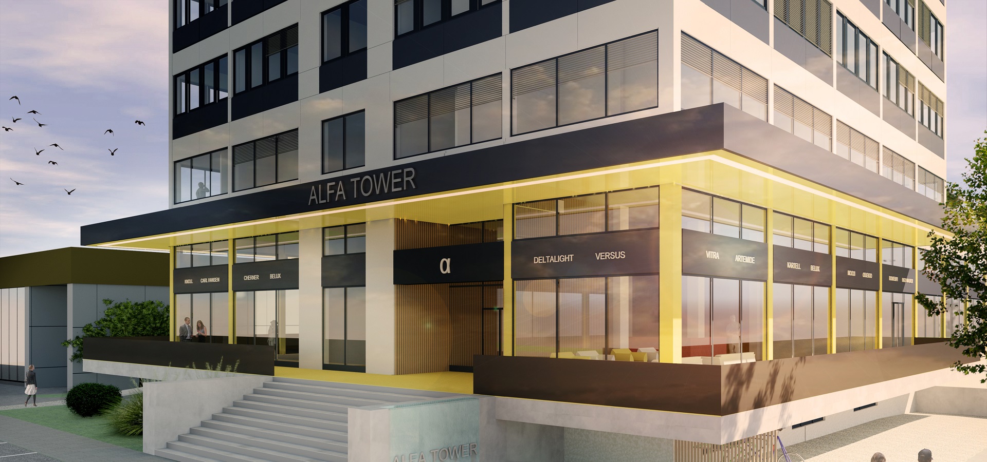 01 administrativní budova Alfa Tower Říčany